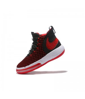  Кроссовки Nike Alphadunk красно-черные